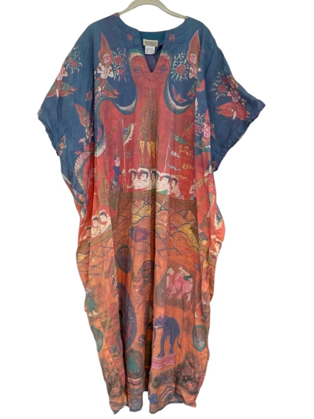 J Peterman Vintage Kaftan OS